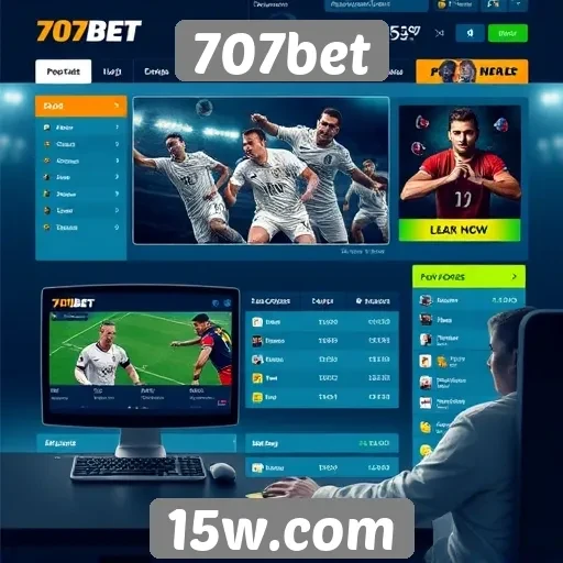 Avaliação da interface do usuário do 707bet
